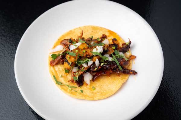 Al Pastor – Mexican dish at Taquería Chingón in Chicago