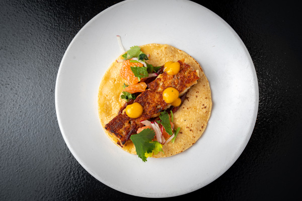   Duck Carnitas – Mexican dish at Taquería Chingón in Chicago