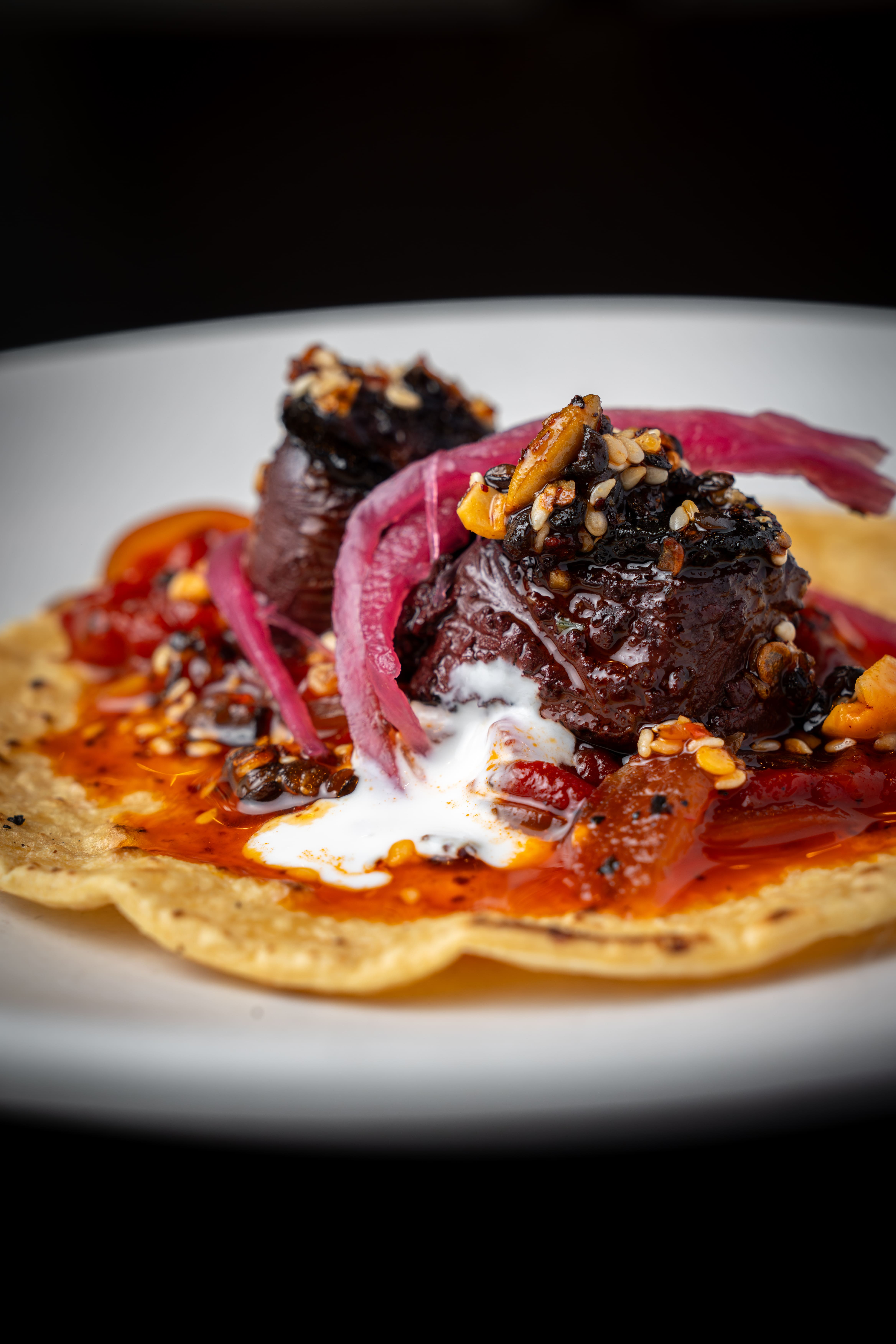 Chingón Morcilla Taco Photo